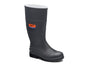 Grey Waterproof Safety Gumboot With Penetration Resistant Steel Midsole