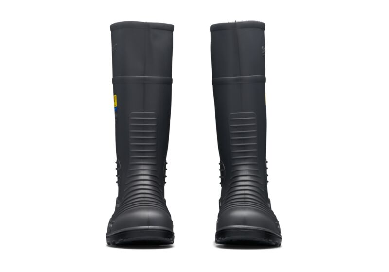 Grey Waterproof Safety Gumboot