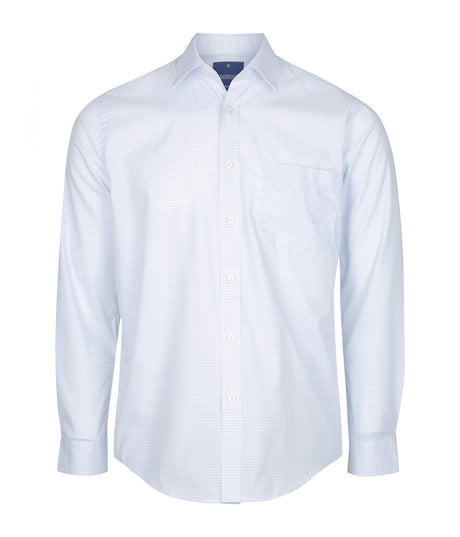 Mens Micro Check Shirt