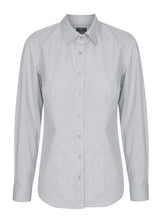 Womens Poplin Shirt Long Slv