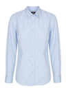 Womens Poplin Shirt Long Slv