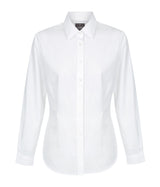 Womens Poplin Shirt Long Slv