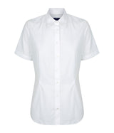 Womens Poplin Shirt Short Slv