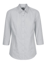 Womens Poplin Shirt 3/4 Slv