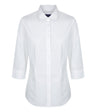 Womens Poplin Shirt 3/4 Slv