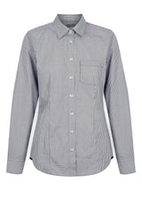 Womens Gingham Shirt Slim