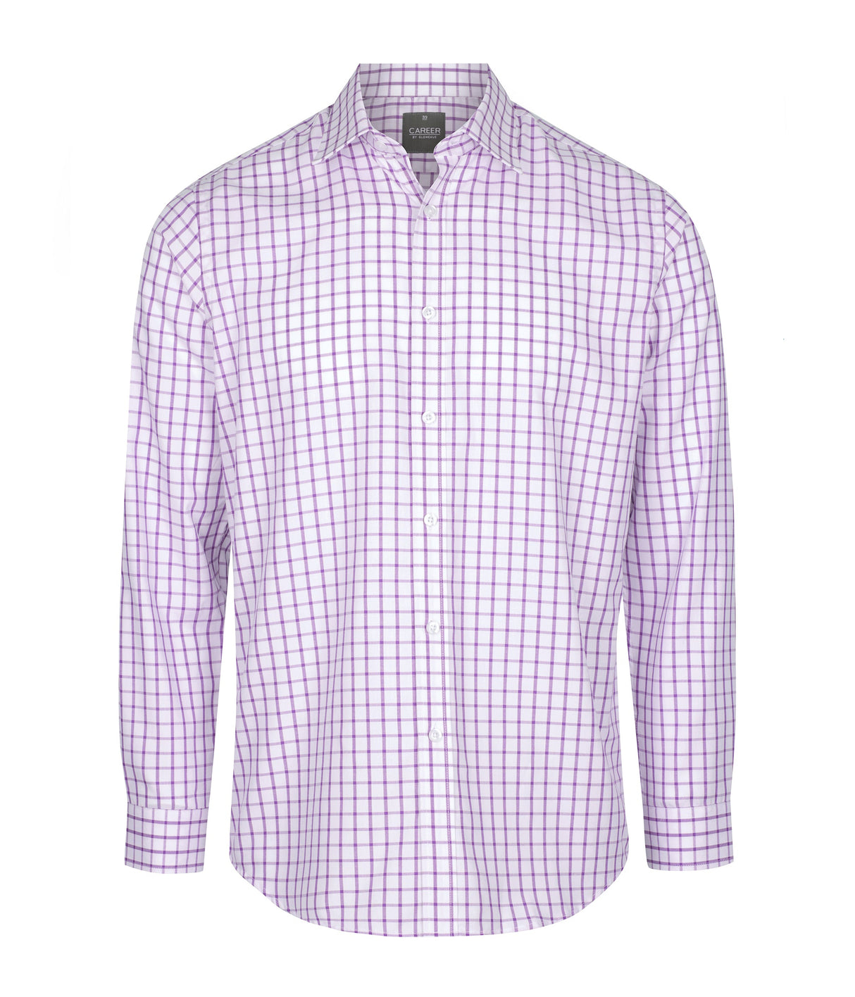 Mens Window Pane Shirt