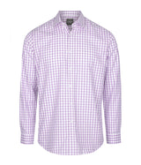 Mens Window Pane Shirt