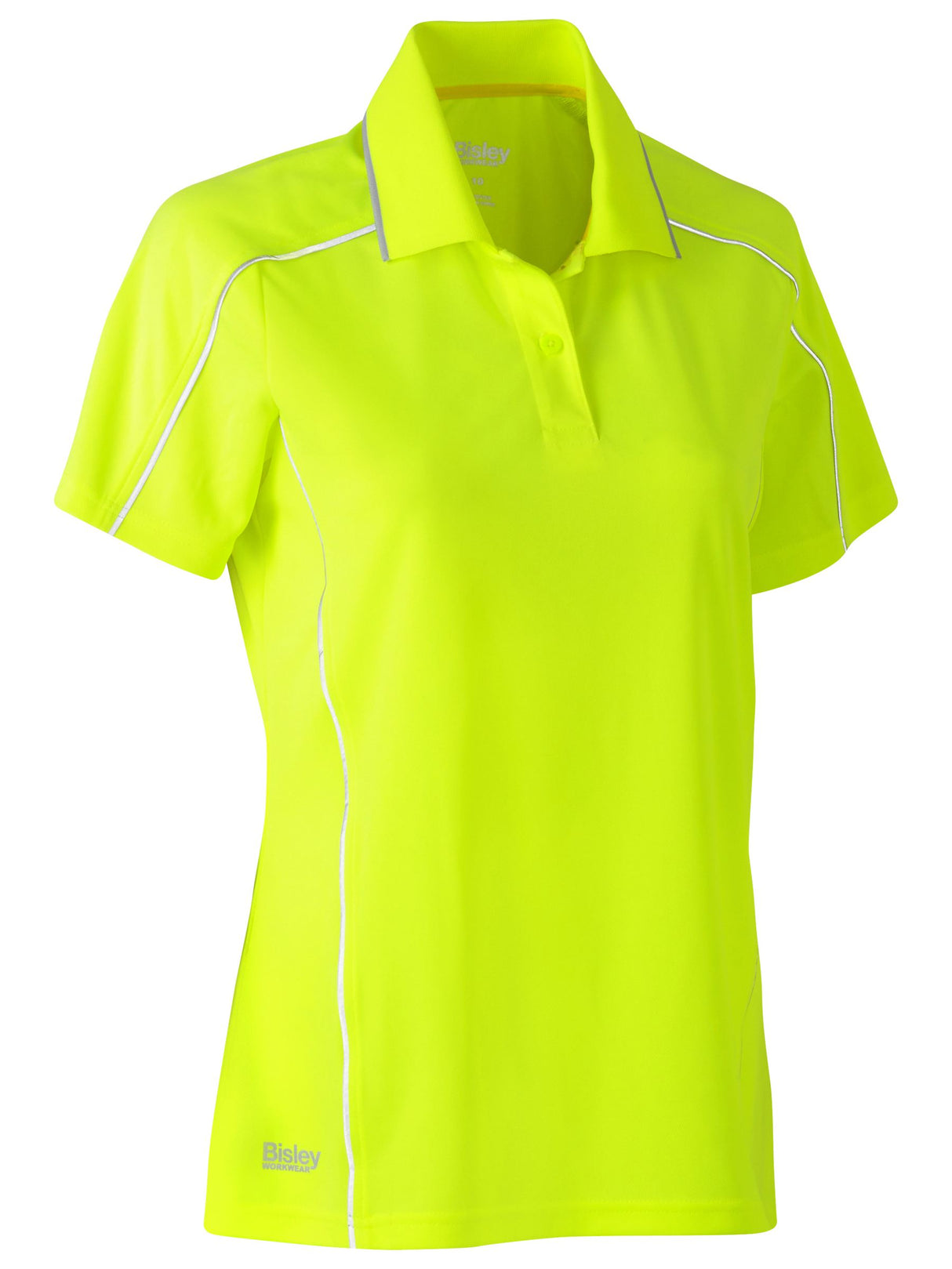 Women's Cool Mesh Polo with Reflective Piping