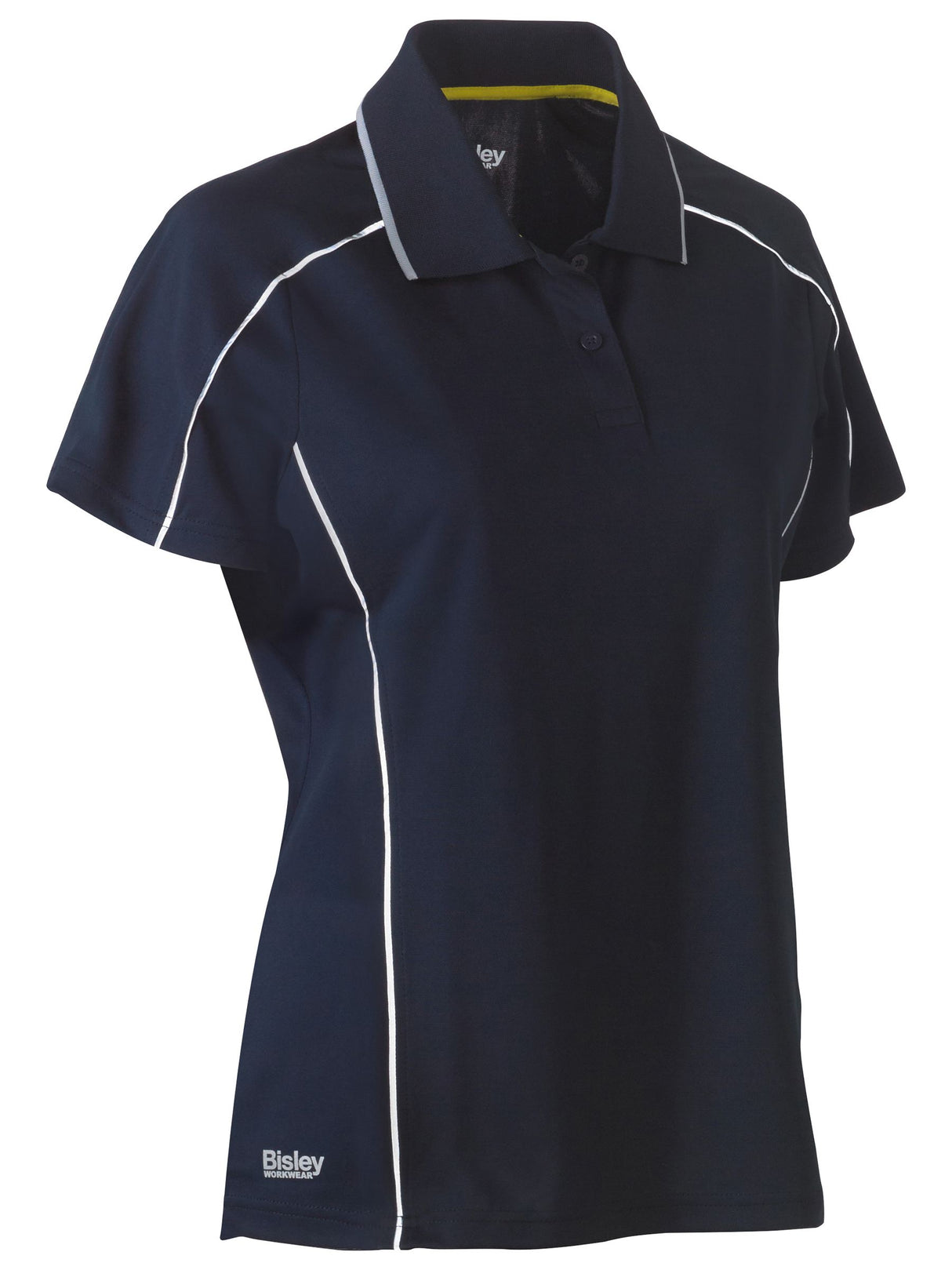 Women's Cool Mesh Polo with Reflective Piping