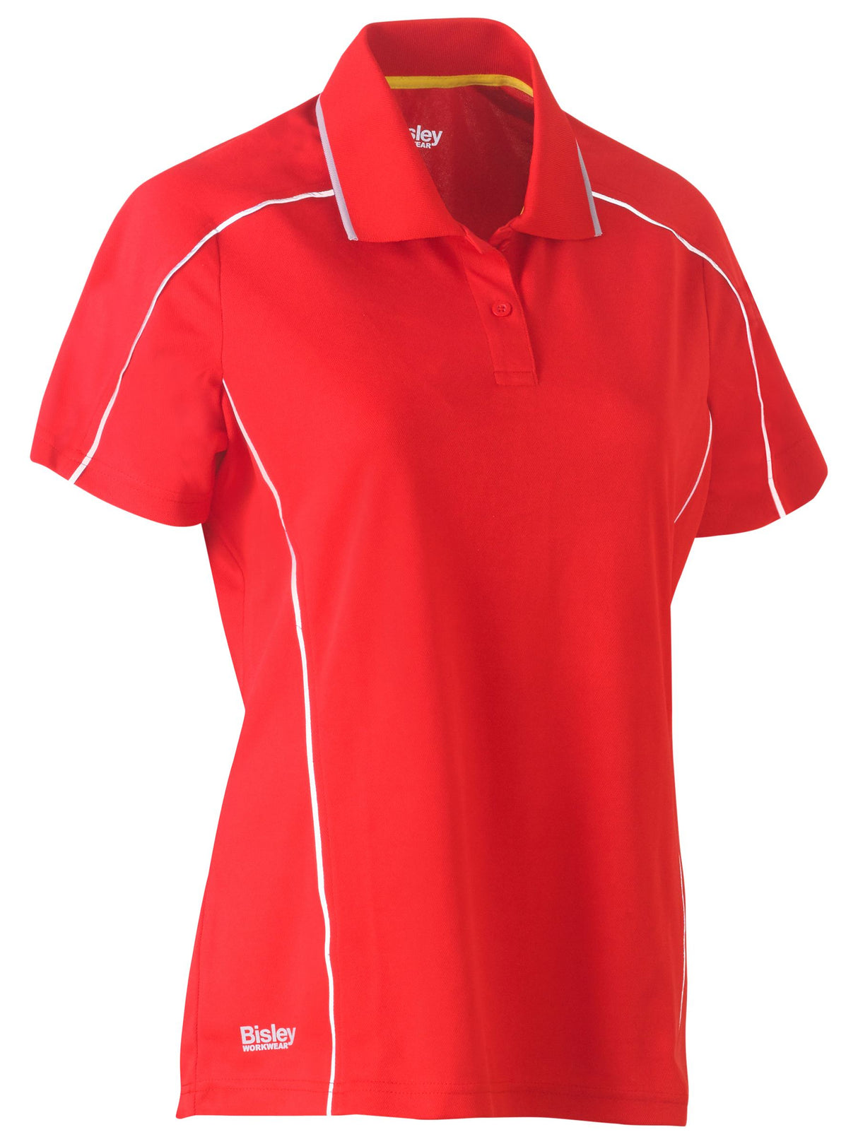 Women's Cool Mesh Polo with Reflective Piping