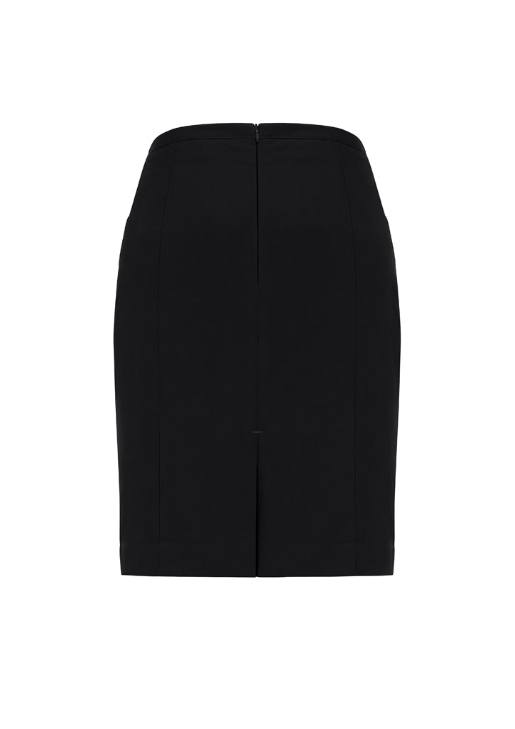 Womens Siena Front Pleat Detail Straight Skirt