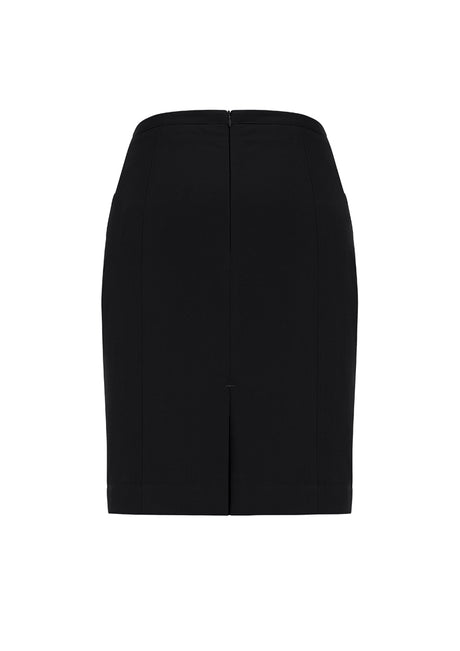 Womens Siena Front Pleat Detail Straight Skirt