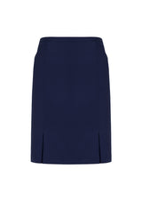 Womens Siena Front Pleat Detail Straight Skirt