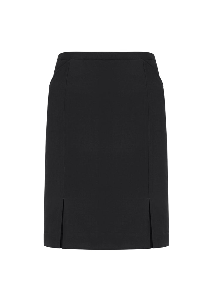 Womens Siena Front Pleat Detail Straight Skirt