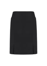 Womens Siena Front Pleat Detail Straight Skirt