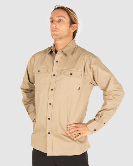 Mens Shirt - Workwear L/Slv - Task