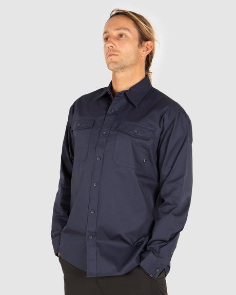 Mens Shirt - Workwear L/Slv - Task