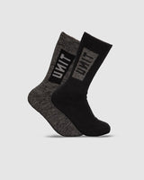 Mens Socks - Bamboo 2 Pack - Ultra Thick