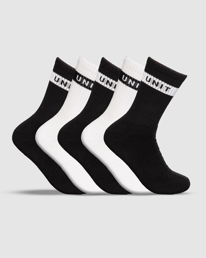 Ladies Socks - 5 Pack Bamboo Hi-Lux - Wander