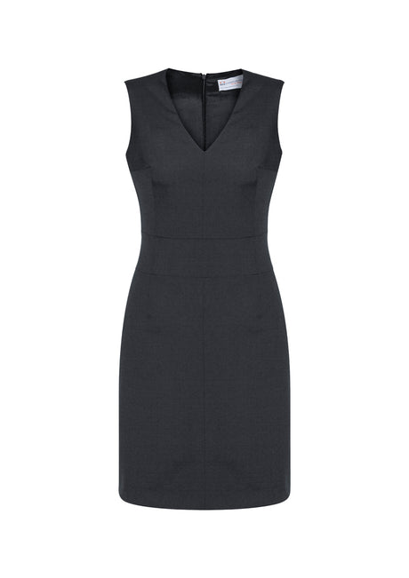 Womens Cool Stretch Sleeveless V-Neck Dress