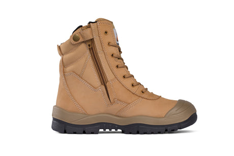 High Leg ZipSider Boot w/ Scuff Cap