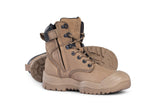 High Leg ZipSider Boot w/ Scuff Cap