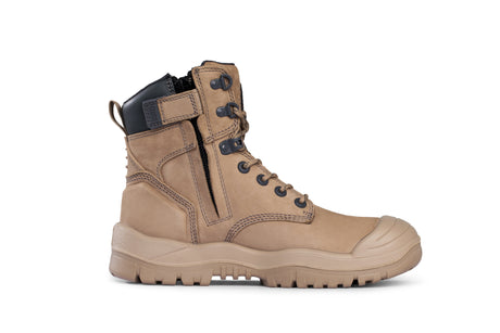 High Leg ZipSider Boot w/ Scuff Cap