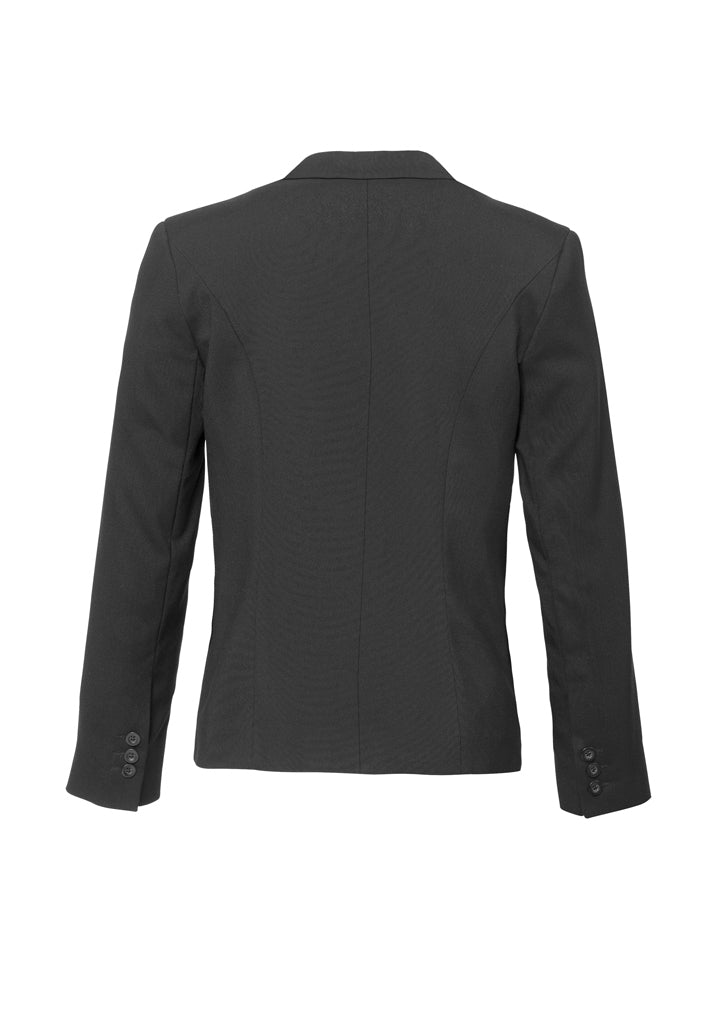 Womens Cool Stretch Short Jacket with Reverse Lapel