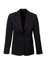 Womens Comfort Wool Stretch Longline Jacket