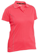 Women's Cool Mesh Polo with Reflective Piping