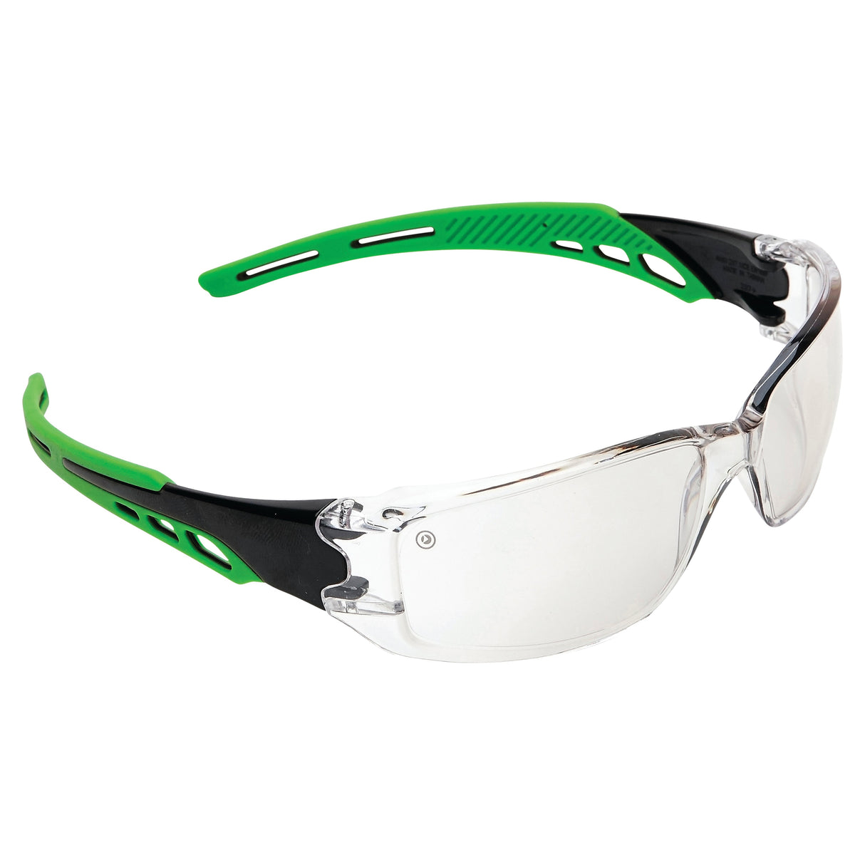 Cirrus Green Arms Safety Glasses Indoor/Outdoor (12 Pack)