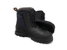 Black Chemical Resistant Zip Sided Safety Boot