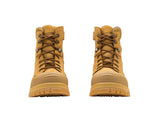 Wheat Water Resistant Nubuck Lace Up/Zip Ankle Safety Boot