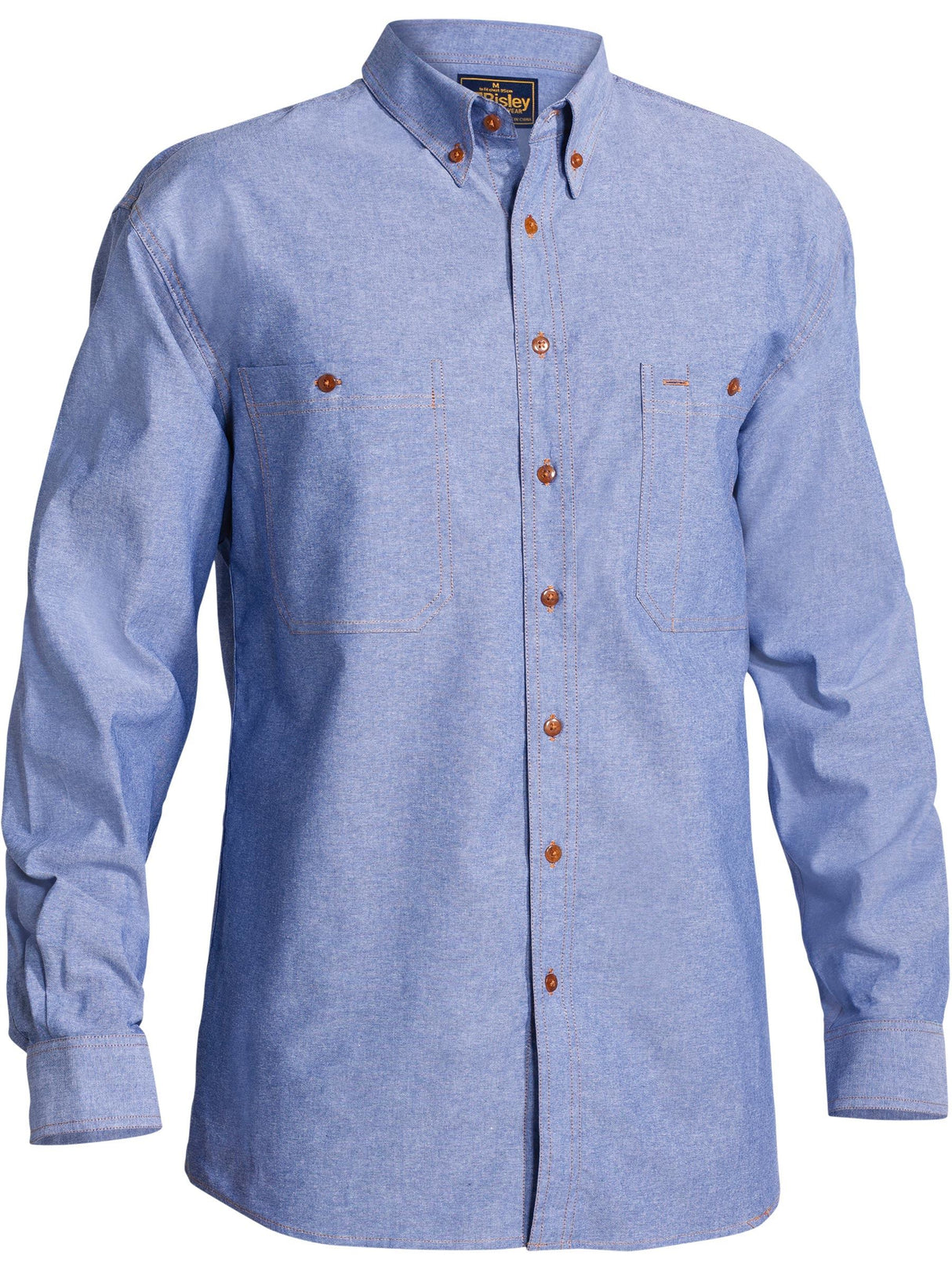 Long Sleeve Chambray Shirt