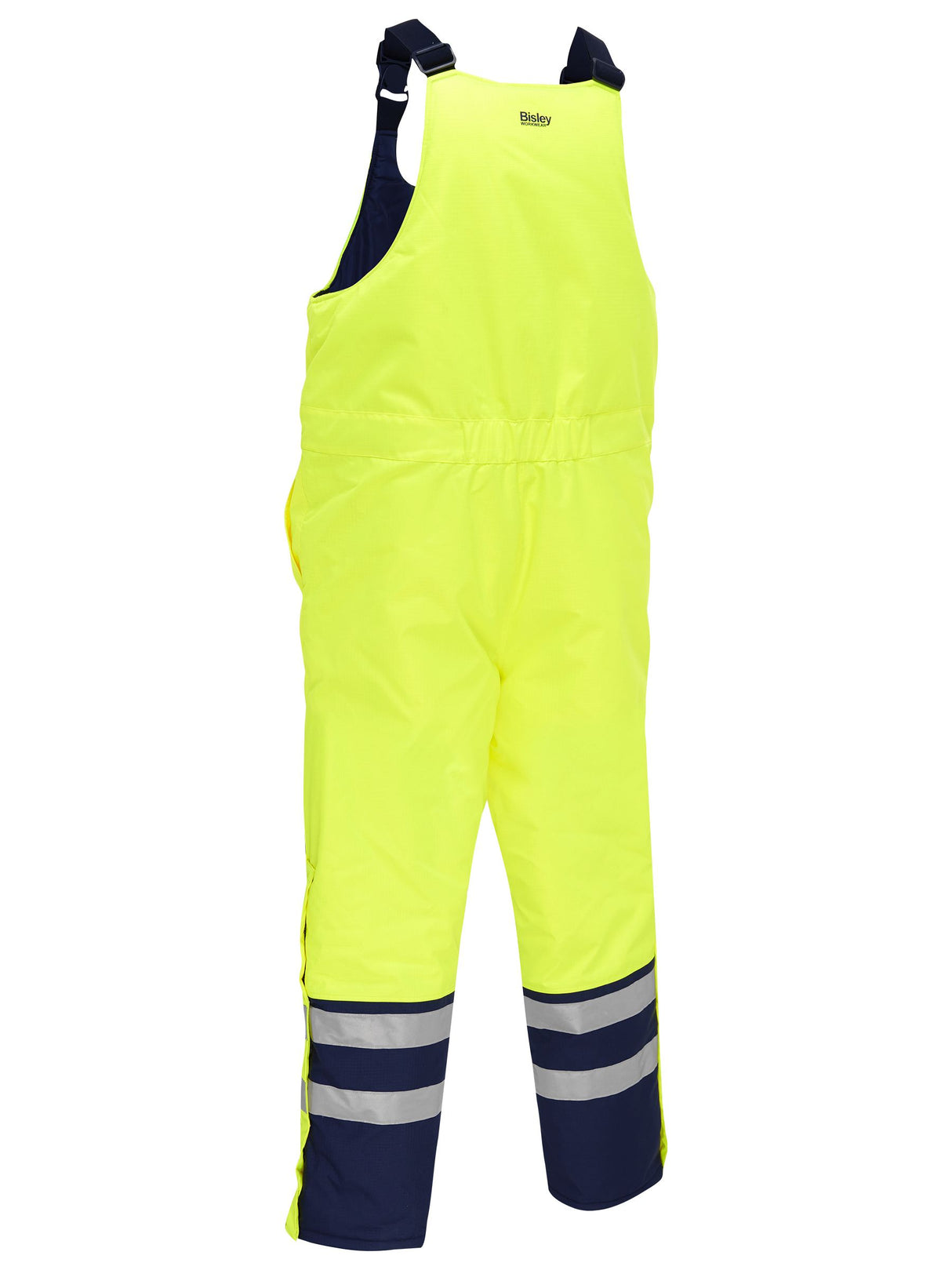 Taped Hi Vis Freezer Bib & Brace Coverall