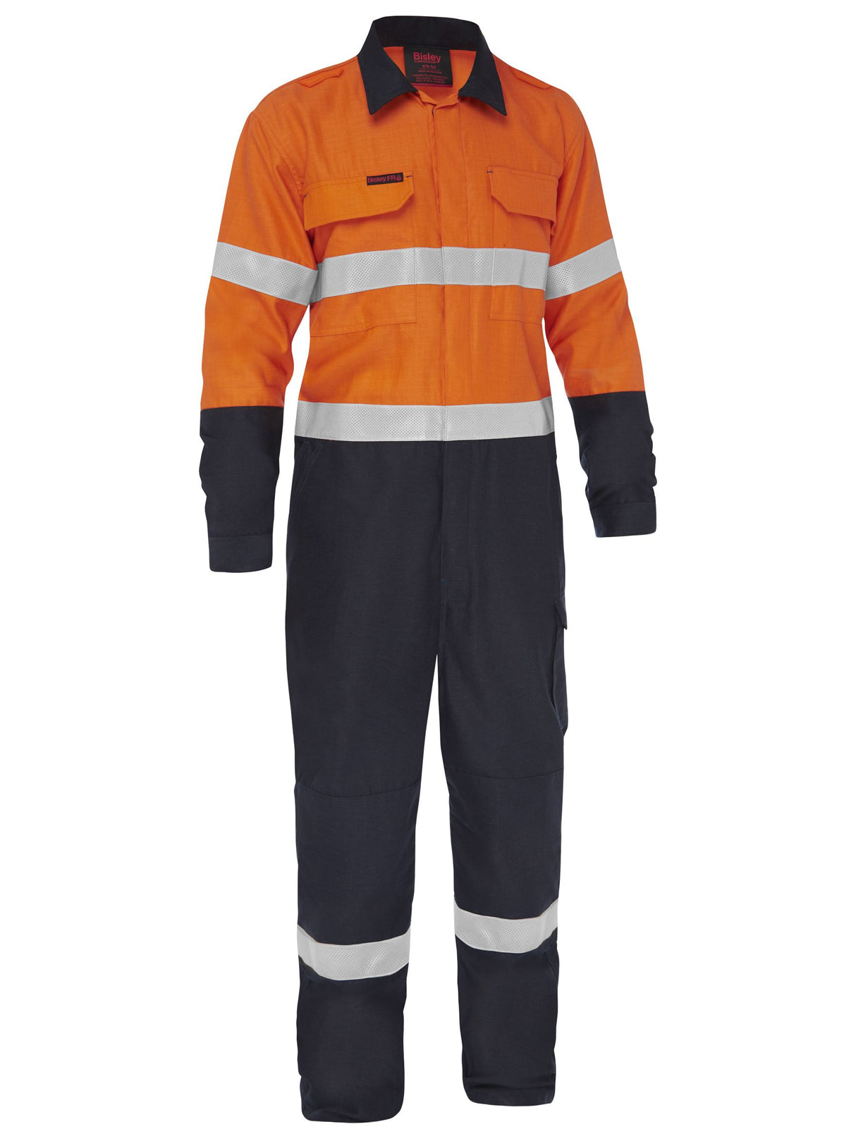 Apex 185/240 Taped Hi Vis FR Ripstop Vented Coverall