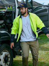 Hi Vis Bomber Jacket