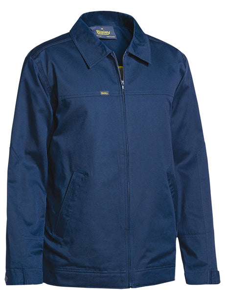 Drill Jacket With Liquid Repellent Finish