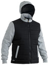 Flx & Move Contrast Puffer Fleece Hooded Jacket