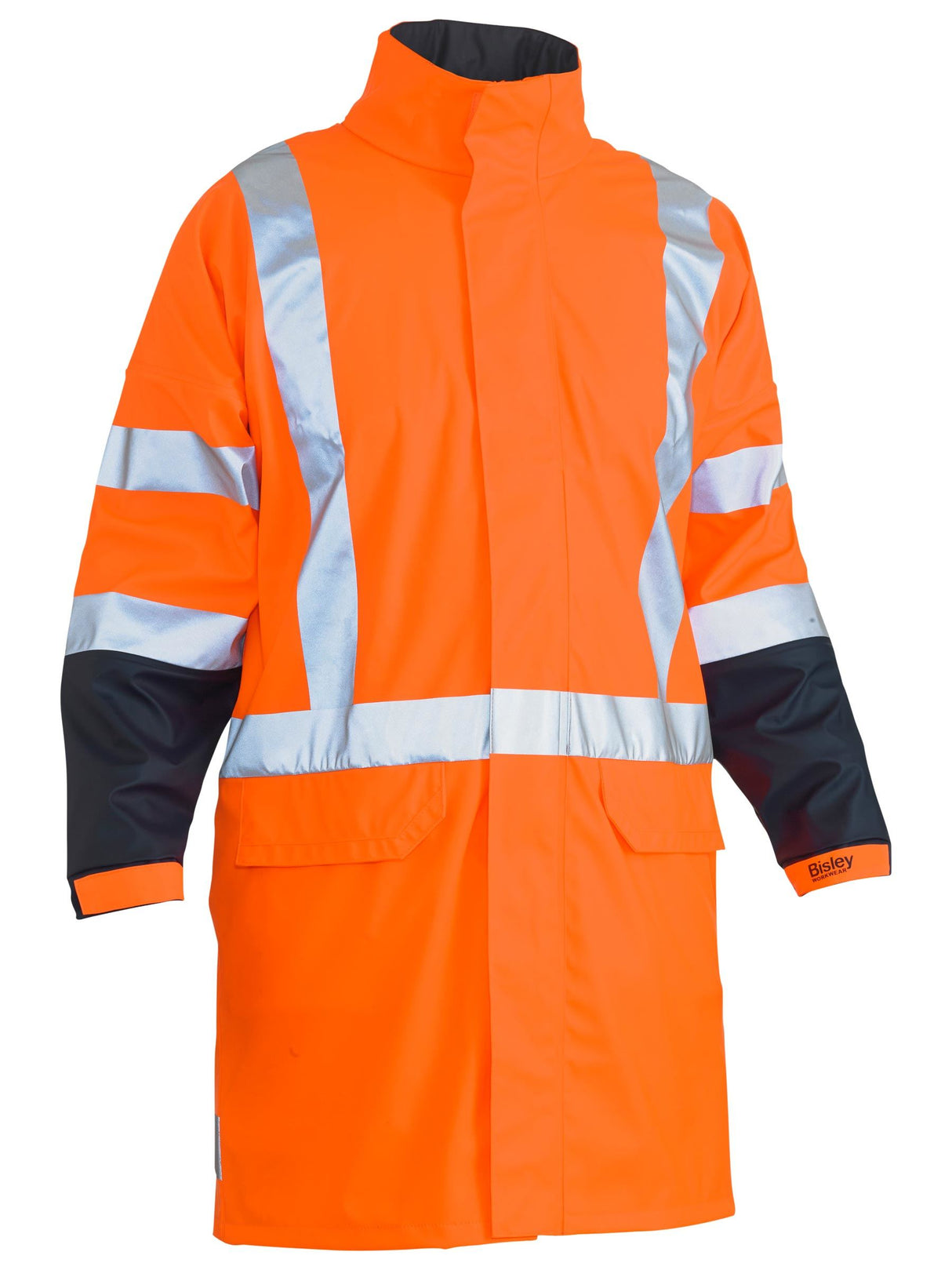 X Taped Hi Vis TTMC Stretch PU Rain Coat