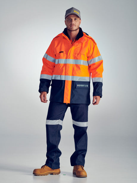 Taped Hi Vis FR Wet Weather Shell Jacket