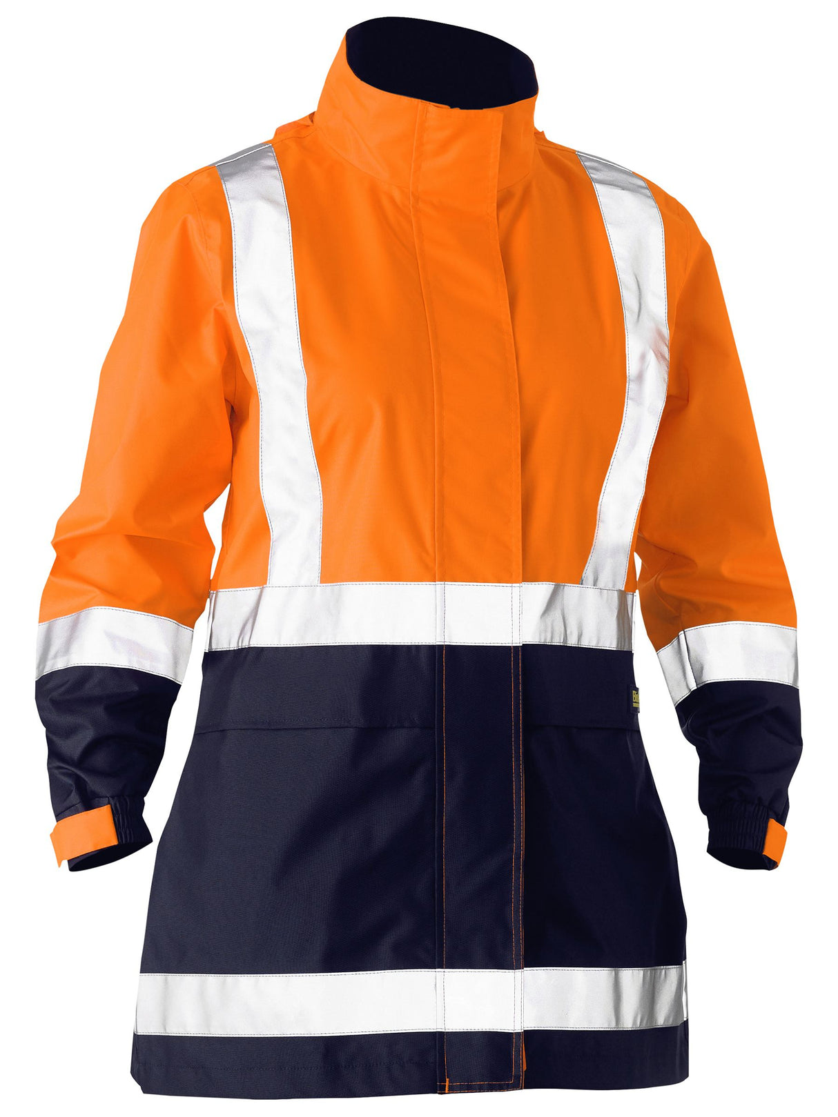 Women's Taped Hi Vis Recycled Rain Shell Jacket