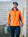 Hi Vis Liquid Repellent Fleece Hoodie