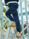 Flx and Move Stretch Denim Cargo Cuffed Pants