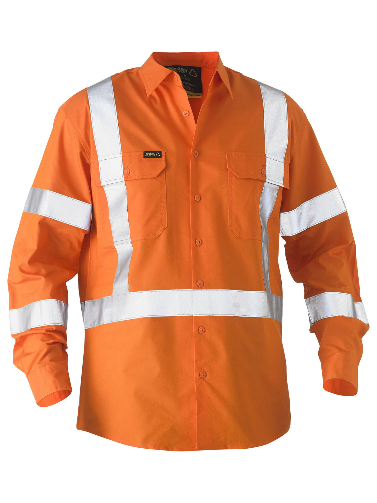 Recycle X Taped Hi Vis Drill Shirt