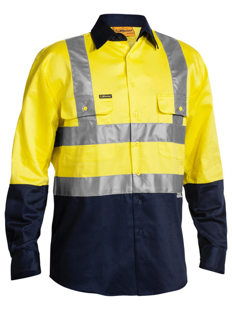 H Taped Hi Vis Drill Shirt