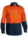 HI Vis Long Sleeve Drill Shirt