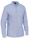 Mens Long Sleeve Chambray Shirt