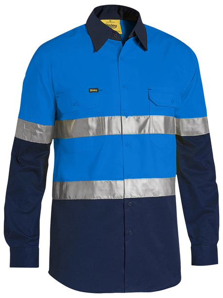 Taped Hi Vis Cool Lightweight Long Sleeve Shirt